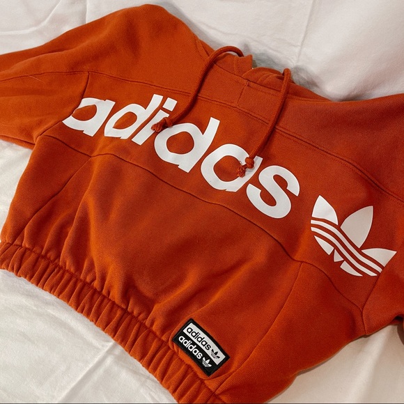 Women’s Adidas Cropped Hoodie - Picture 3 of 4